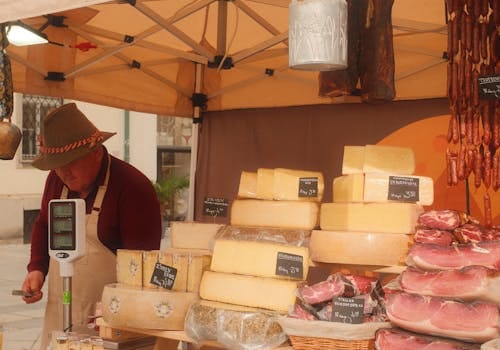 Mattur: Naschmarkt och kaféer